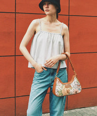 Wrangler Floral Print Braided Hobo Bag