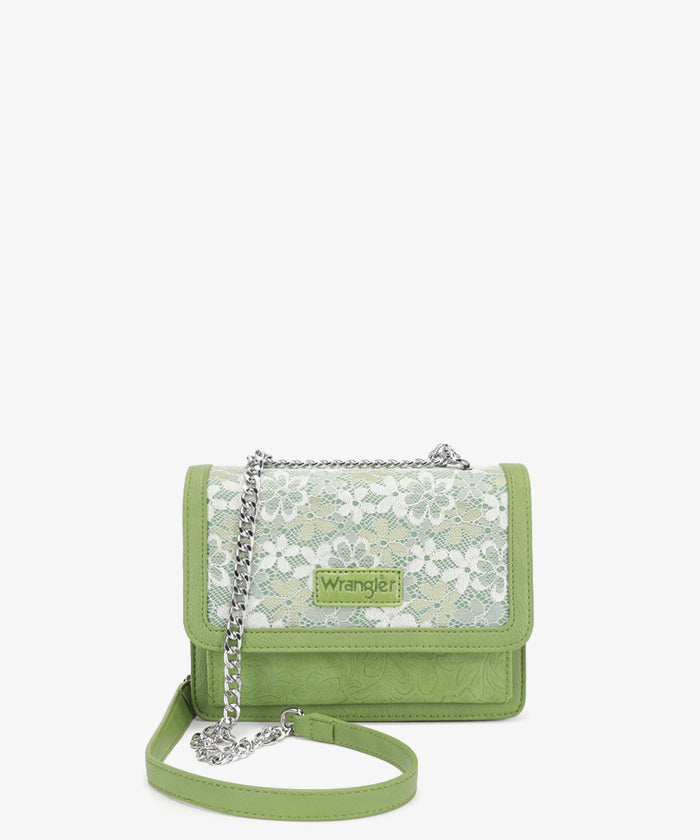 Wrangler Floral Chain Shoulder BagWrangler Floral Chain Shoulder