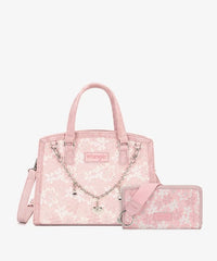 Wrangler Western Chic Lace Tote Bag