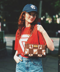 Wrangler Western Chain Patchwork Purse