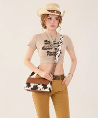 Wrangler Retro Flap Shoulder Bag