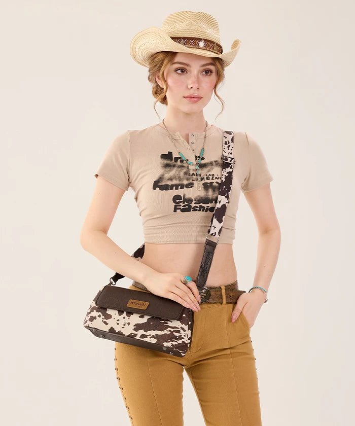 Wrangler Retro Flap Shoulder Bag