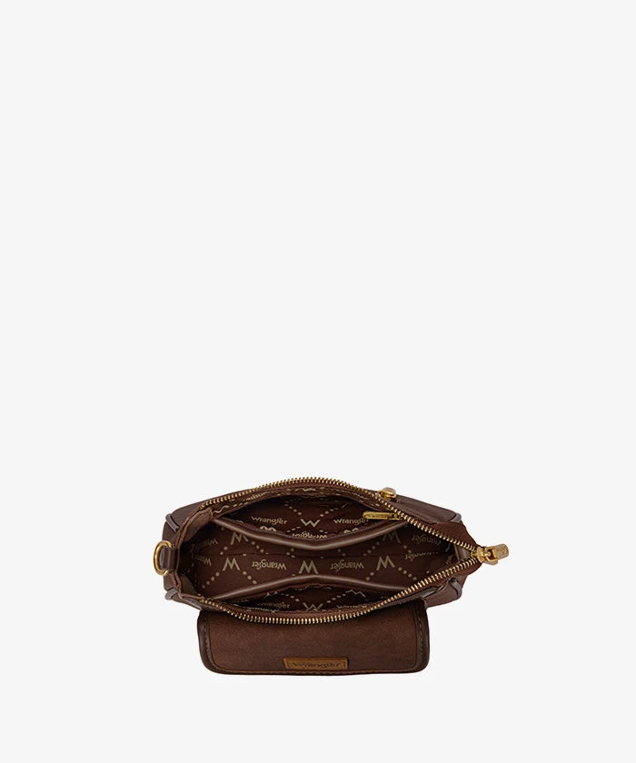 Wrangler Western Baguette Bag in BR