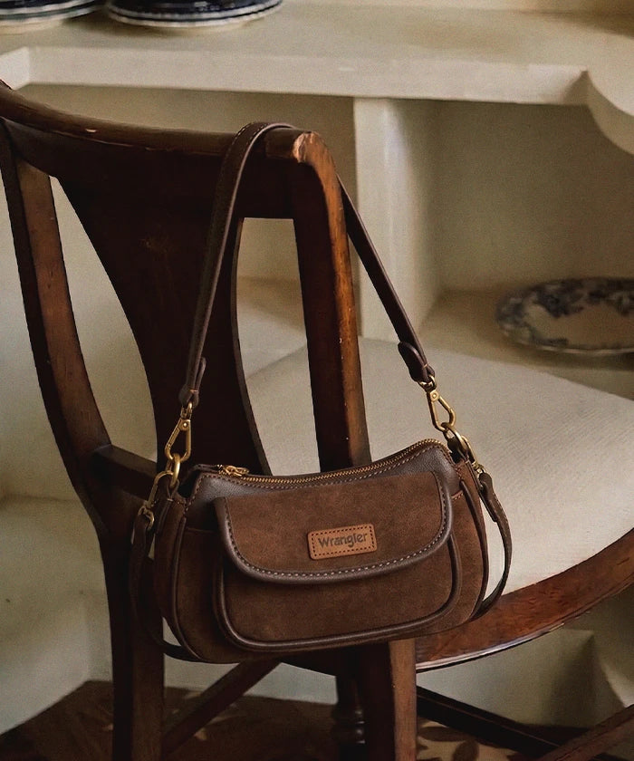 Wrangler Western Baguette Bag in BR