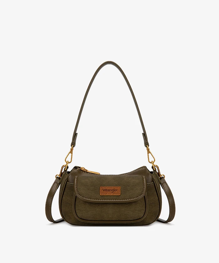 Wrangler Western Baguette Bag in GN