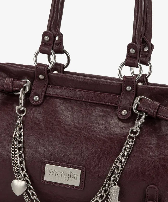 Wrangler Western Chain Satchel Bag