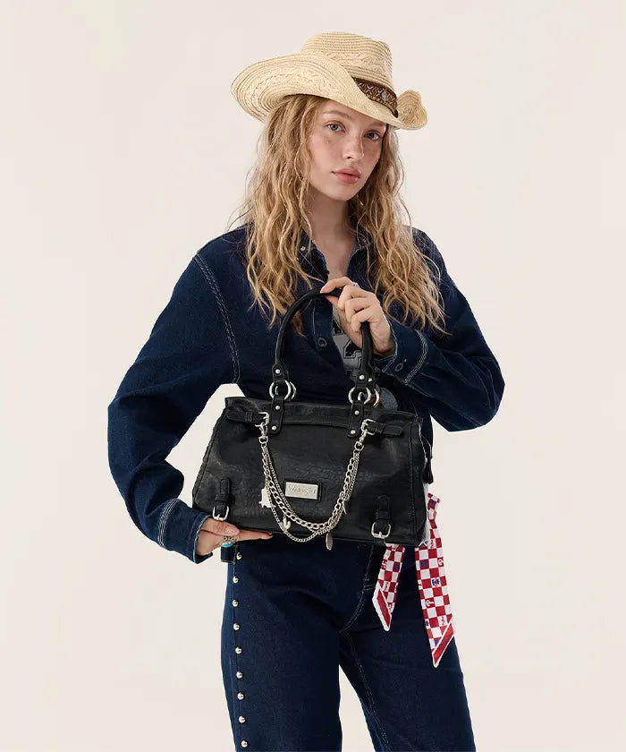 Wrangler Western Chain Satchel Bag