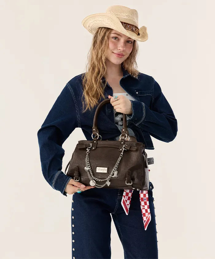 Wrangler Western Chain Satchel Bag