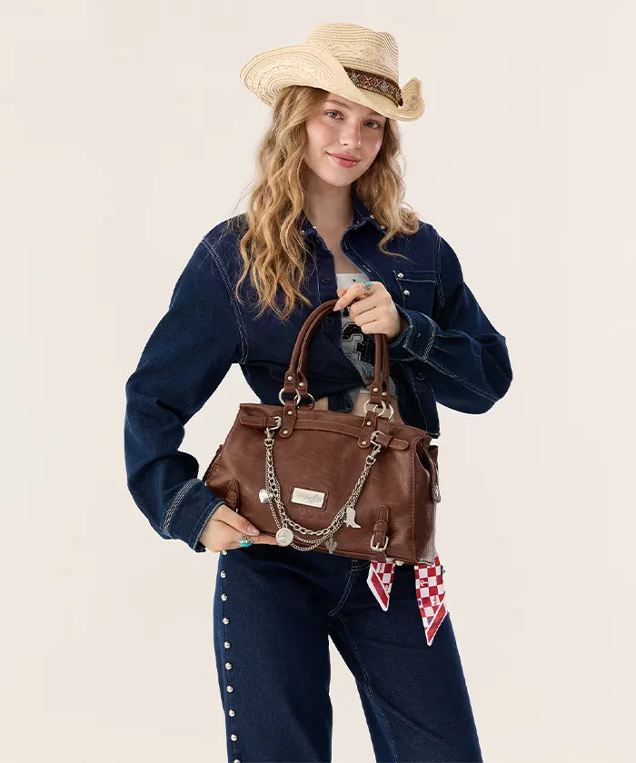 Wrangler Western Chain Satchel Bag