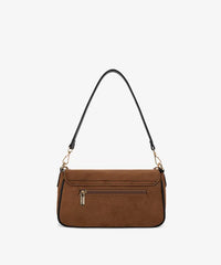 Wrangler Western Two-Pocket Baguette Bag in BR