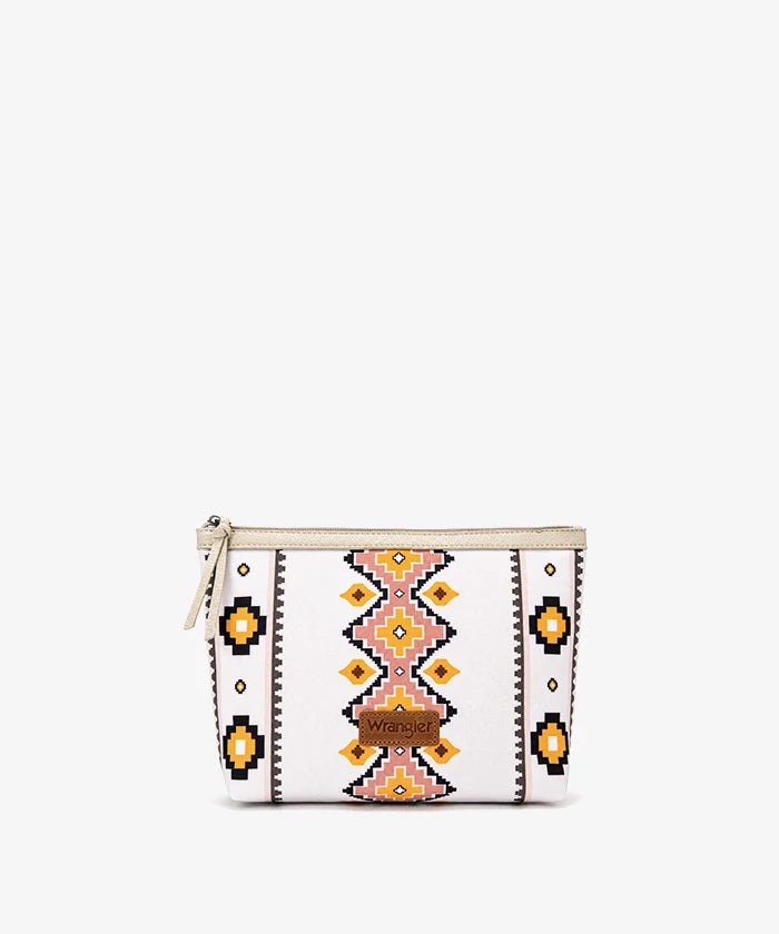 Wrangler Aztec Makeup Bag in BG