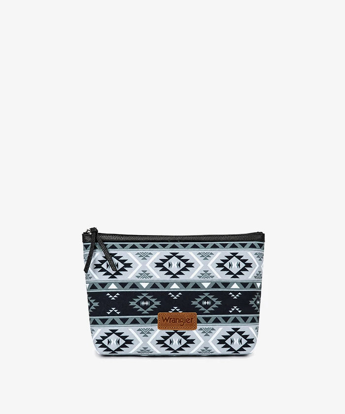Wrangler Aztec Makeup Bag in BK