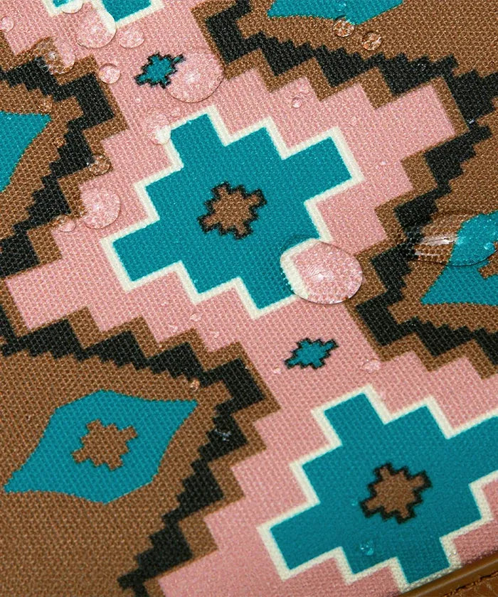 Wrangler Aztec Makeup Bag in BR