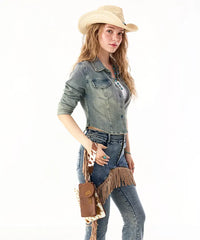 Wrangler Western Cow Print 3-Piece Wristlet Wallet Set  BR