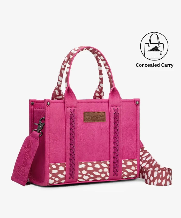 Wrangler Polka Dot Concealed Carry Tote Purse