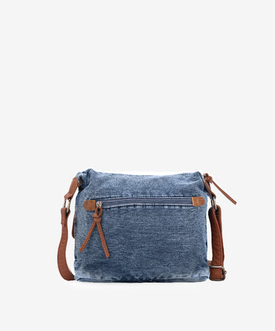 Wrangler Floral Tooled Denim Crossbody