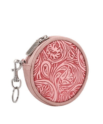 Wrangler_Floral_Tooled_Circular_Coin_Pouch_Pink