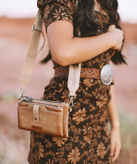 Wrangler Dual Zipper Crossbody Bag