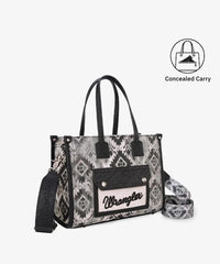 Wrangler Aztec Concealed Carry Canvas Tote Bag Collection