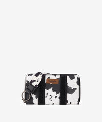 Wrangler Cow Print Concealed Crossbody Bag