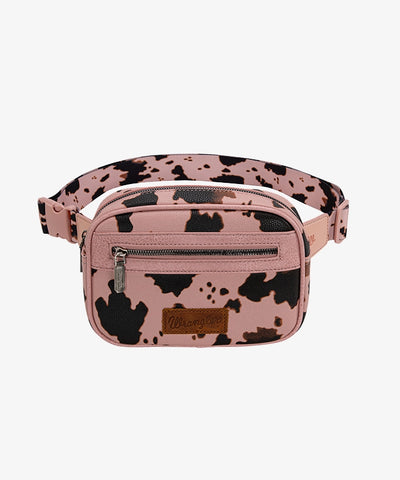 Wrangler Cow Print Belt Bag - Montana West World