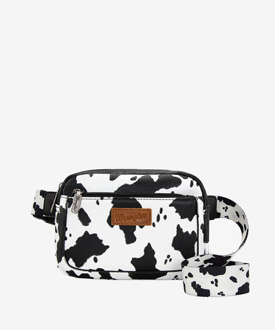 Wrangler Cow Print Fanny Pack - Montana West World