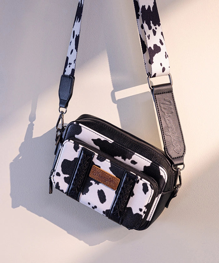 Wrangler_Cow_Print_Crossbody_Bag_Black