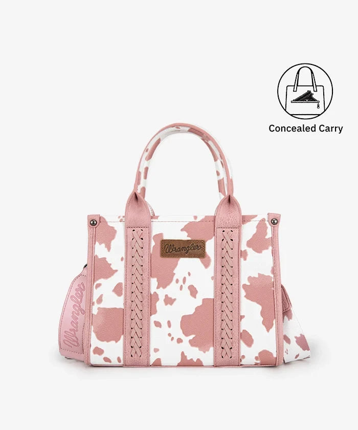 Wrangler Animal Print Concealed Carry Tote Bag