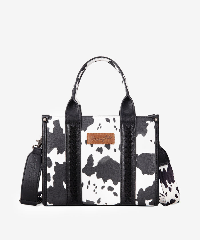 Wrangler Cow Print Concealed Crossbody Bag
