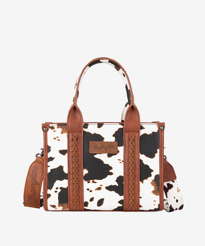 Wrangler Cow Print Concealed Crossbody Bag