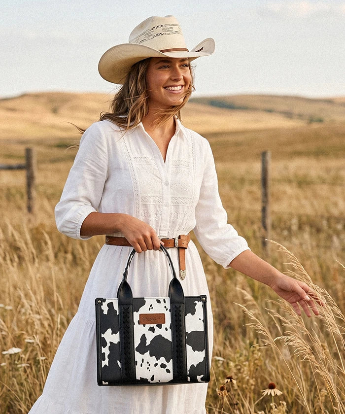 Wrangler Cow Print Concealed Carry Crossbody Bag – Montana West World