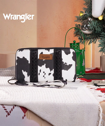 Wrangler Cow Print Wallet