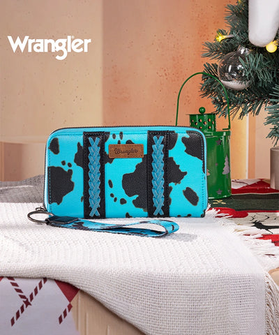 Wrangler Cow Print Wallet