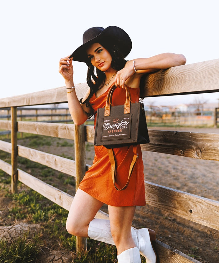 Wrangler Canvas Crossbody Purse