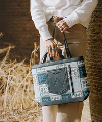 Wrangler Paisley Carry Tote Bag