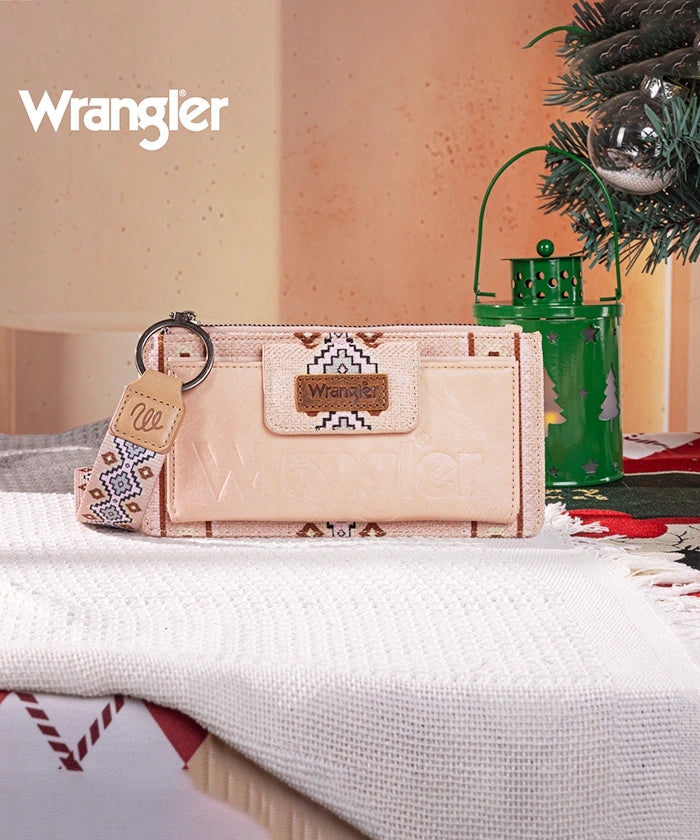 Wrangler Aztec Print Wristlet