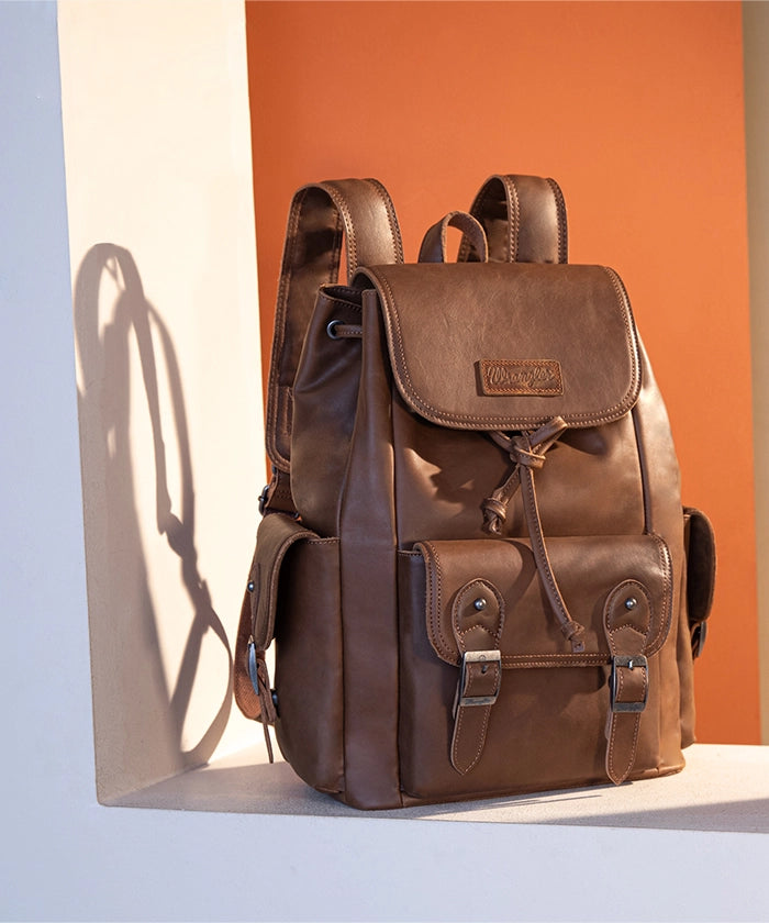 Wrangler_Genuine_Leather_Backpack_Brown