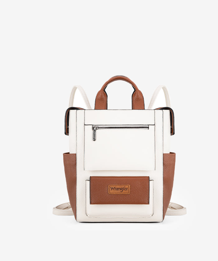 Wrangler Convertible Leather Backpack