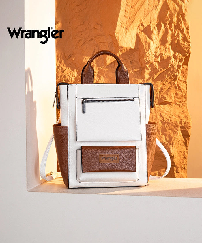 Wrangler Convertible Leather Backpack