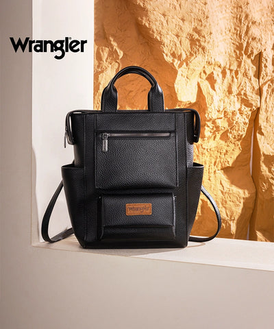 Wrangler Convertible Leather Backpack