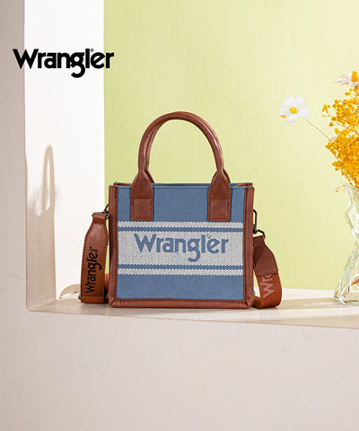 Wrangler Embroidered Canva Crossbody Bag