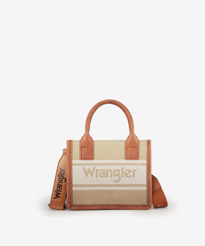 Wrangler Embroidered Canva Crossbody Bag