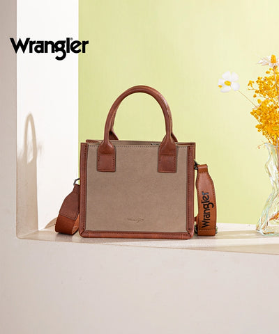 Wrangler Embroidered Canva Crossbody Bag