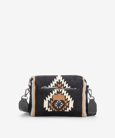 Wrangler Aztec Knitted Crossbody Purse