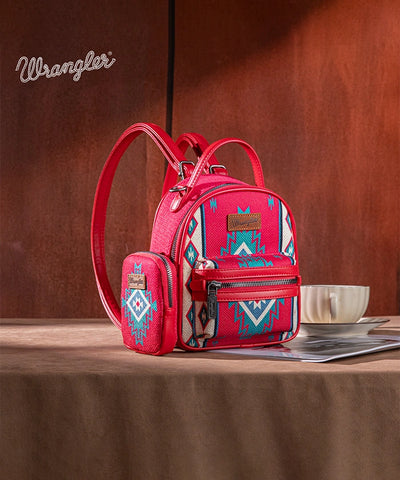 Wrangler Aztec Navajo Print Concealed Carry Backpack