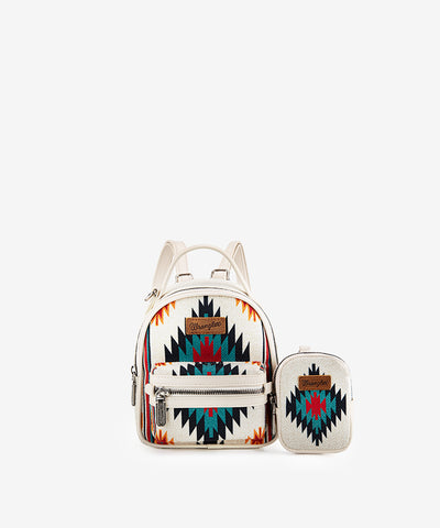 Wrangler Aztec Navajo Print Concealed Carry Backpack