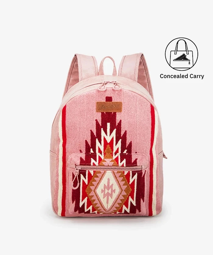 Wrangler Aztec Knitted Backpack