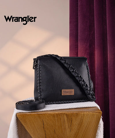 Wrangler Braided Crossbody Bag