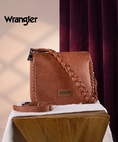 Wrangler Braided Crossbody Bag