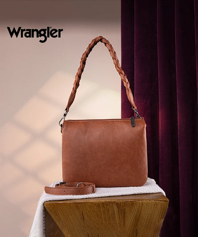 Wrangler Braided Crossbody Bag